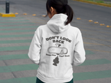 Don't look back, Jesus has your back